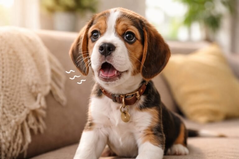 Pourquoi mon chien a le hoquet