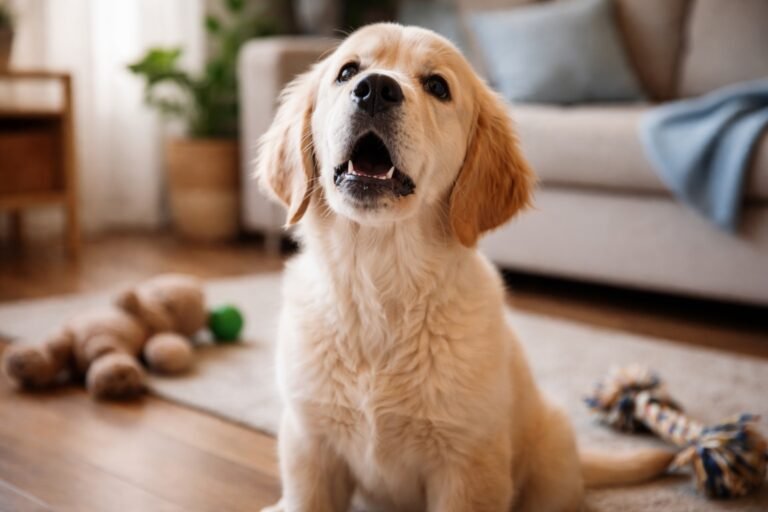 Pourquoi mon chien couine