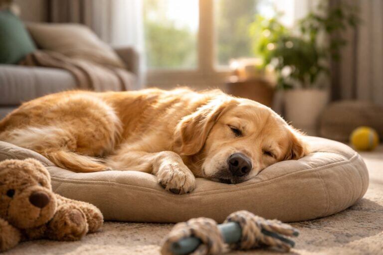 Pourquoi mon chien dort beaucoup