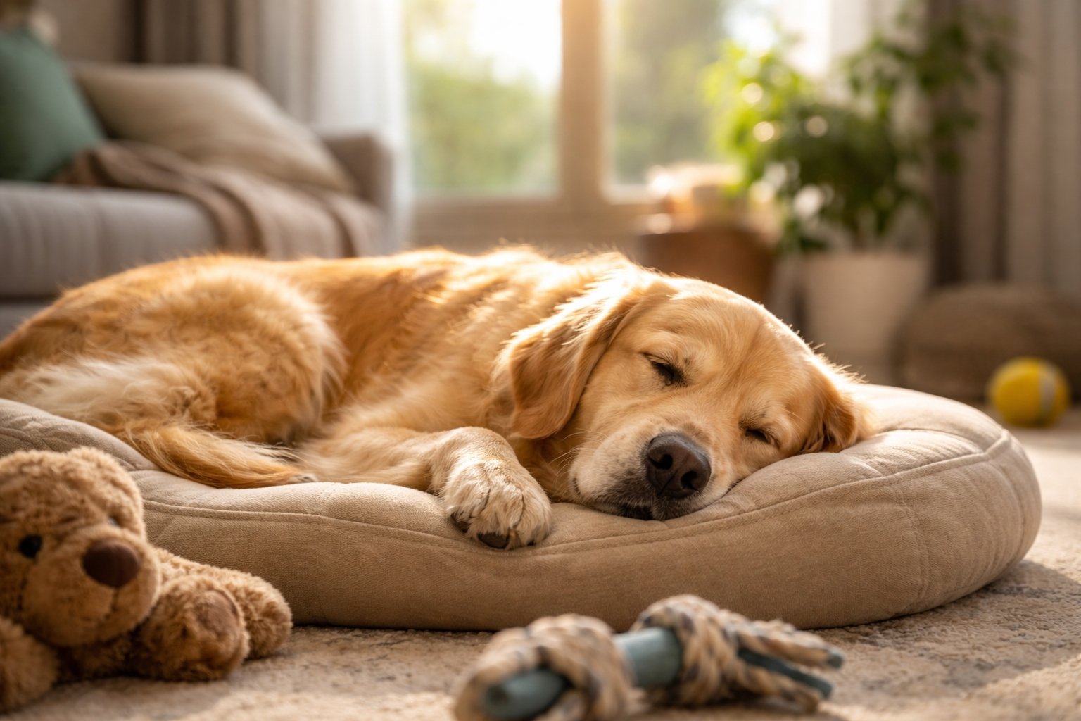 Pourquoi mon chien dort beaucoup