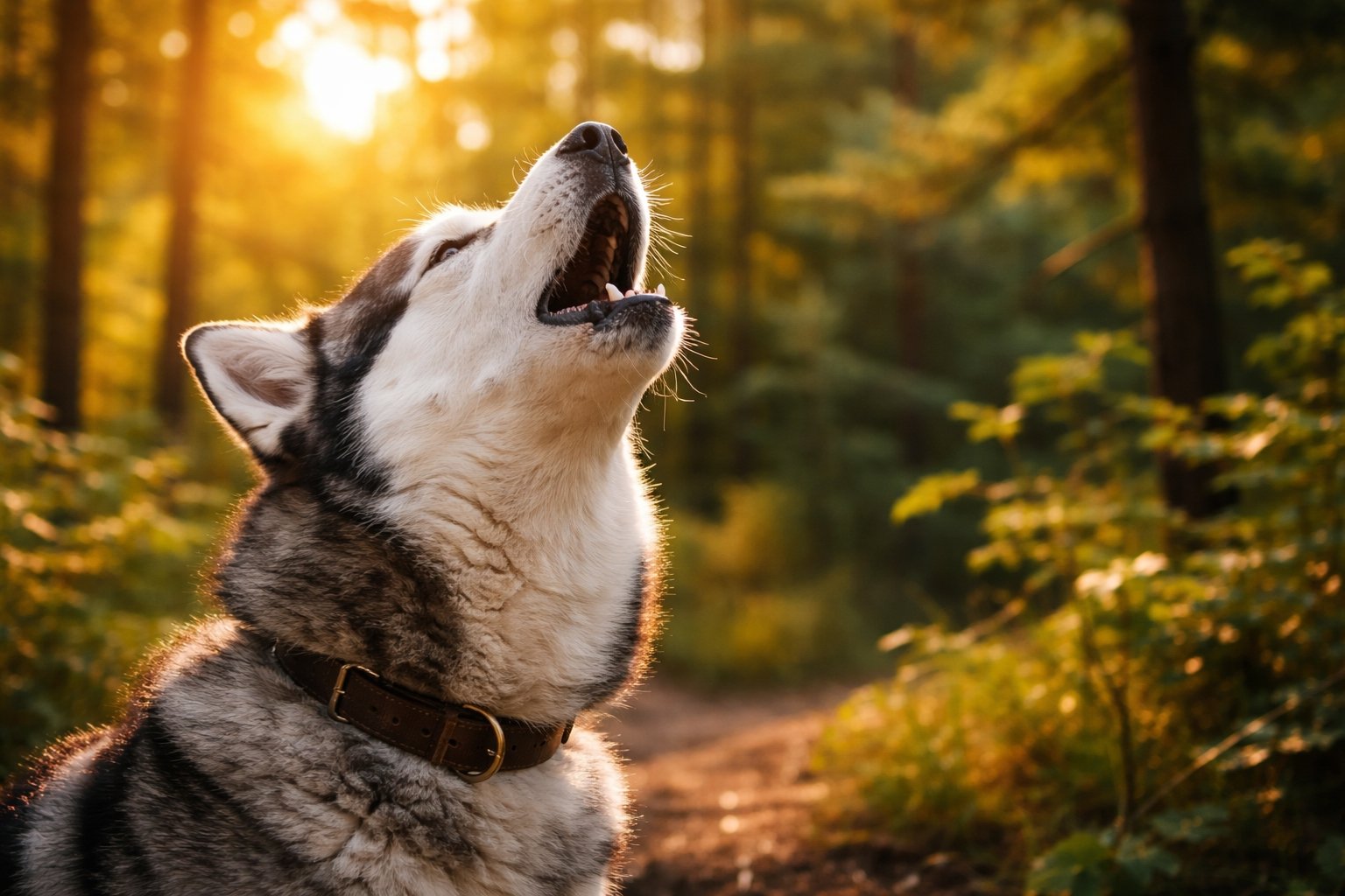 Pourquoi mon chien fait le loup