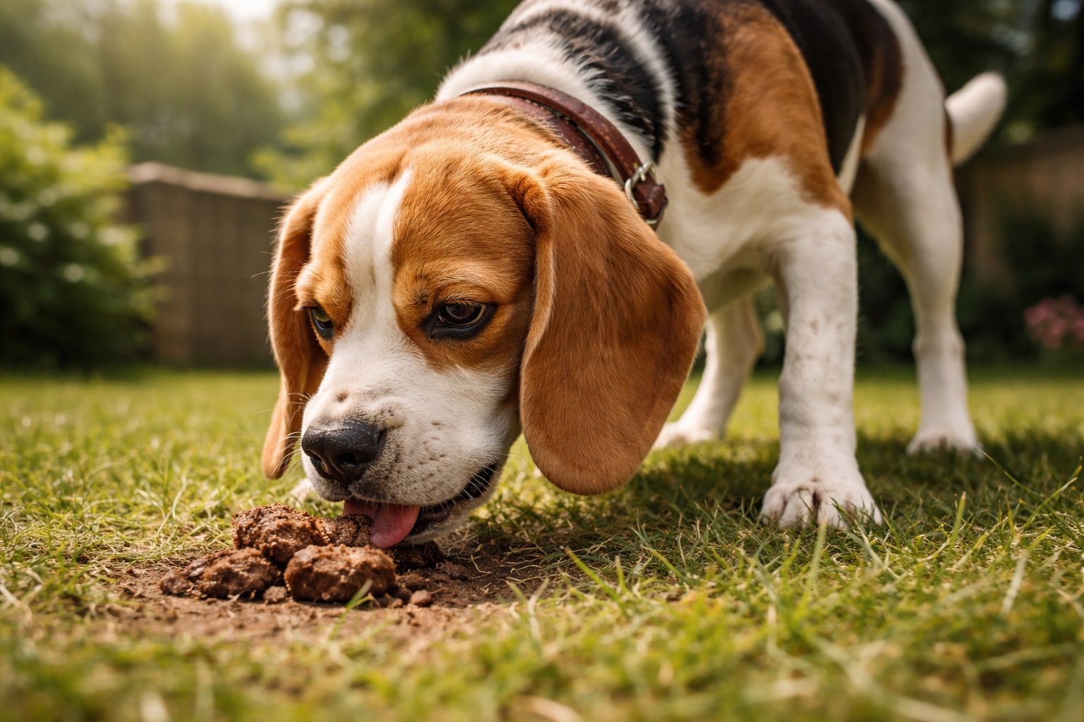 Pourquoi mon chien mange son caca