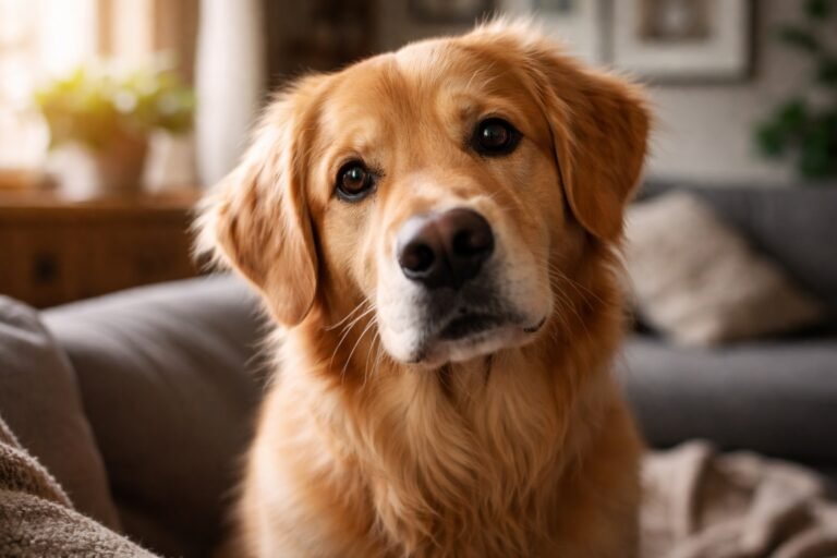 Pourquoi mon chien me fixe