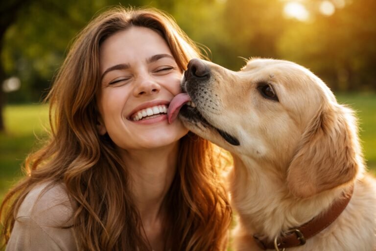 Pourquoi mon chien me lèche tout le temps