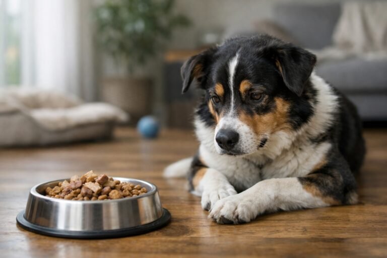 Pourquoi mon chien ne mange pas