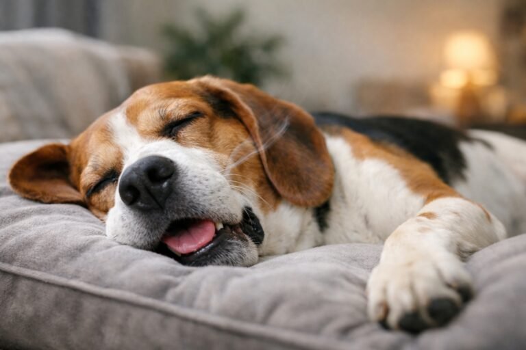 Pourquoi mon chien ronfle