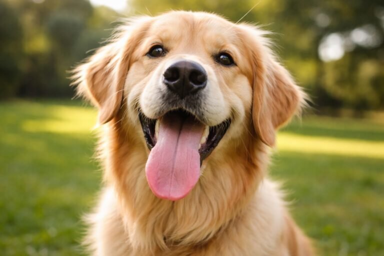 Pourquoi mon chien tire la langue