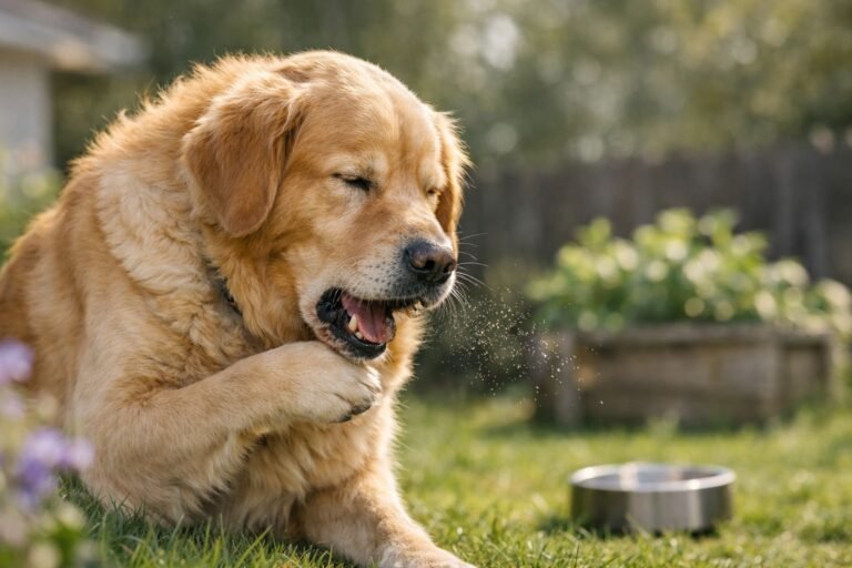 Pourquoi mon chien tousse crache et se racle la gorge