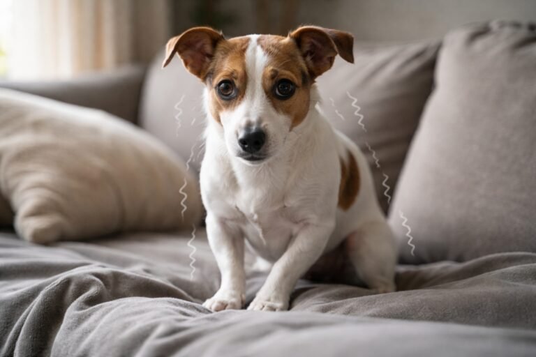 Pourquoi mon chien tremble sans raison