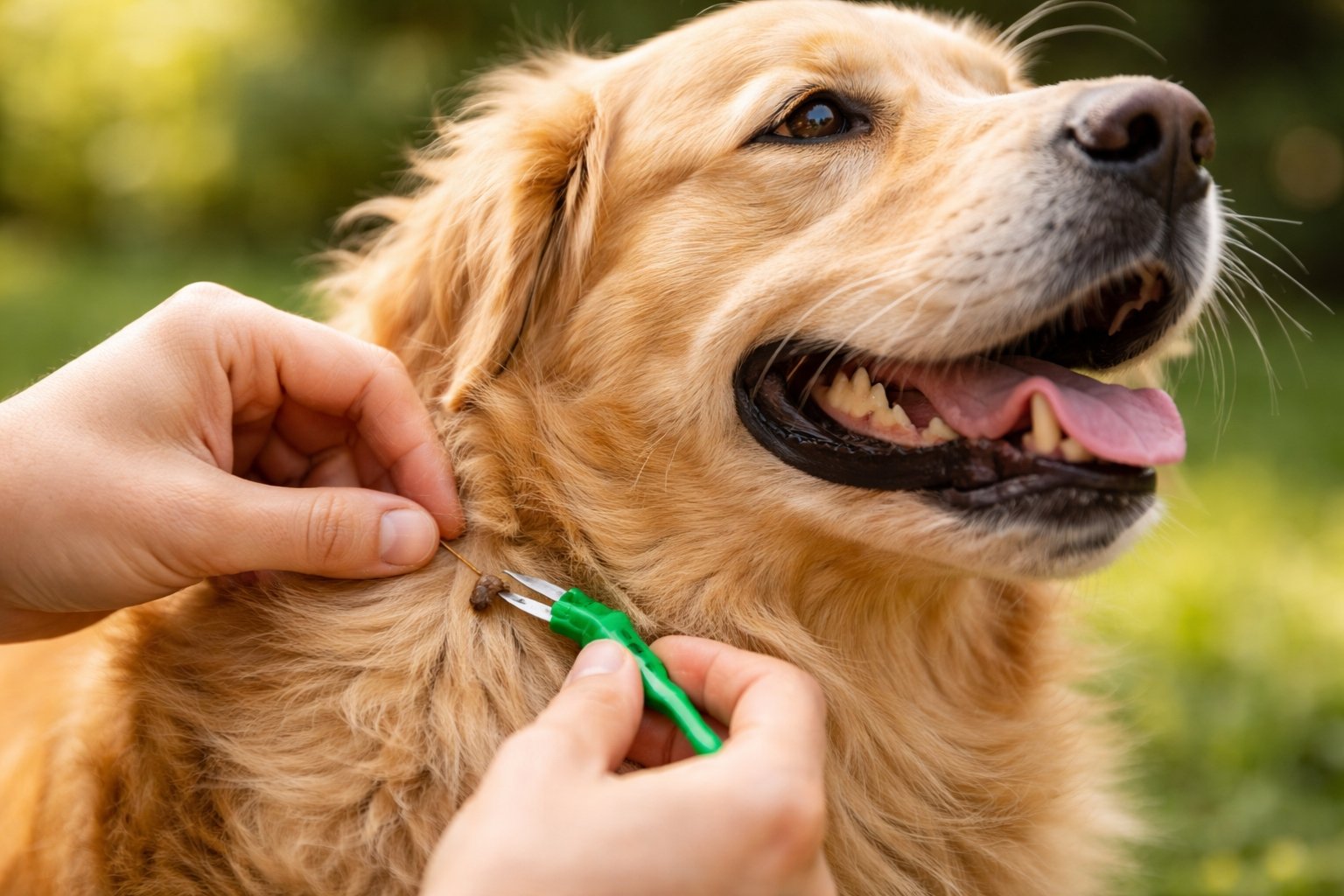 Comment enlever une tique sur un chien