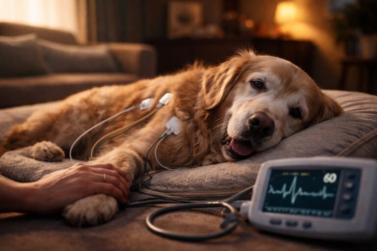 Comment meurt un chien en insuffisance cardiaque