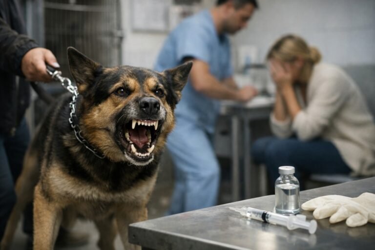 Faut-il euthanasier un chien qui a mordu