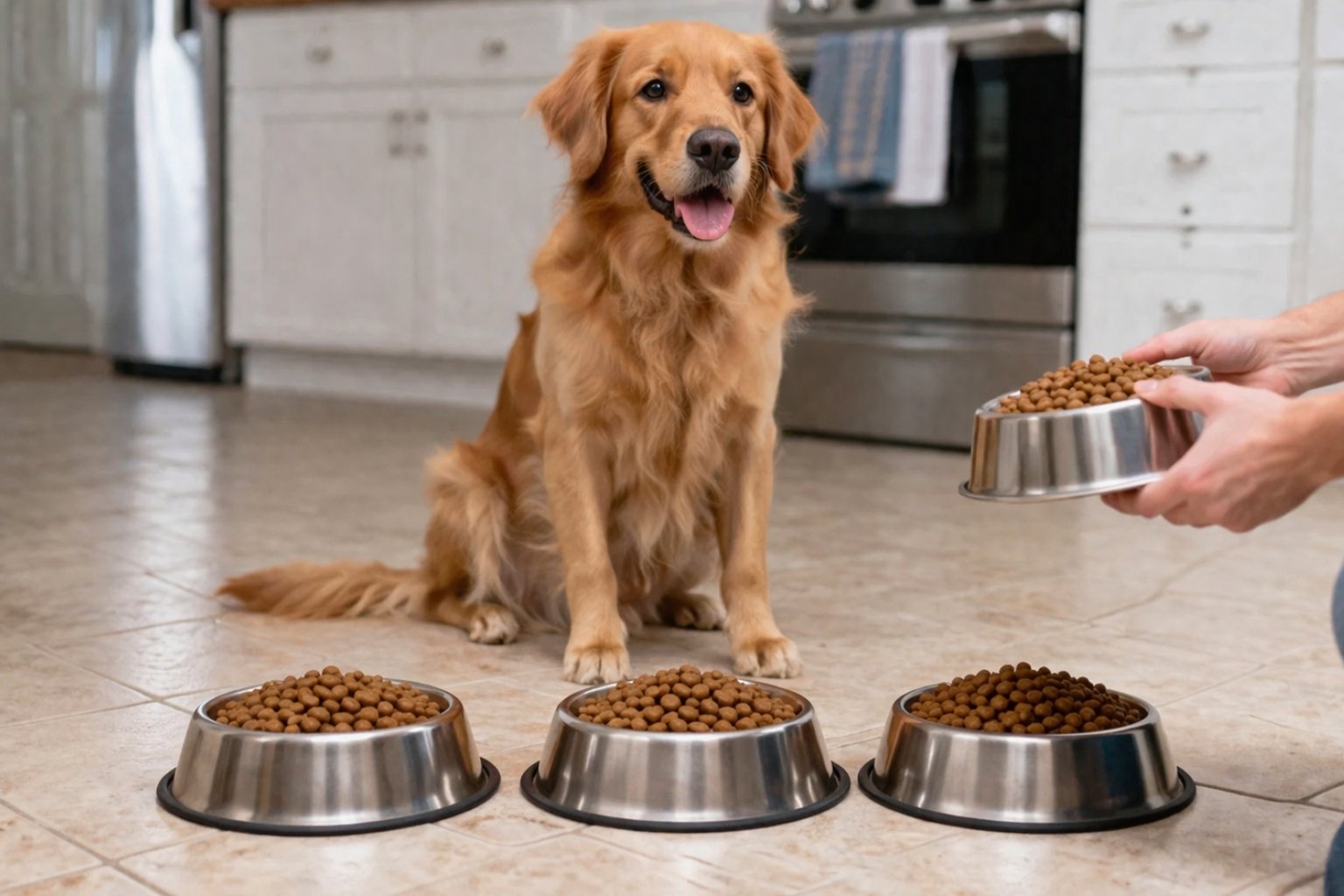 Combien de repas par jour pour un chien