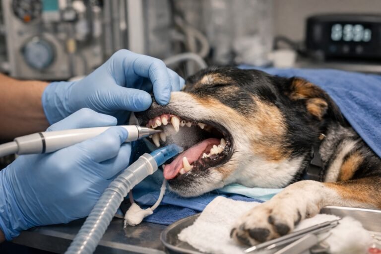 Combien de temps dure un détartrage pour chien