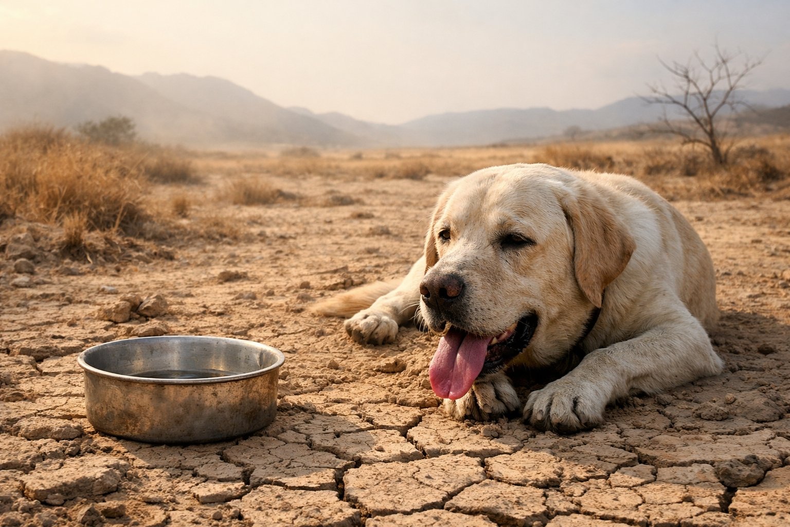 Combien de temps un chien peut rester sans boire