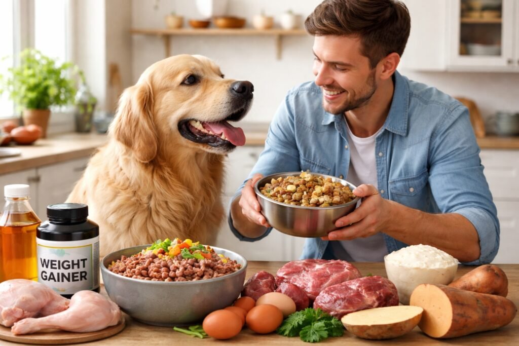 Comment faire grossir un chien