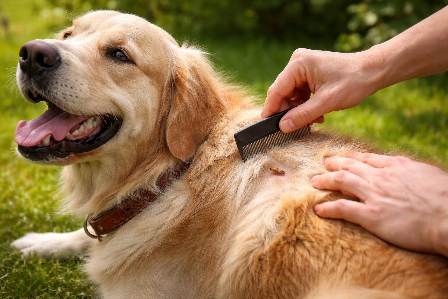 Comment savoir si mon chien a des puces