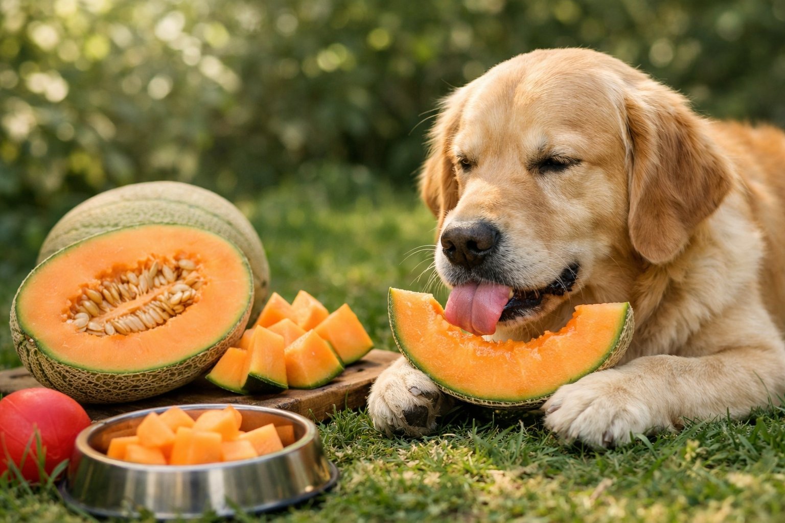 Est-ce que le melon est bon pour les chiens