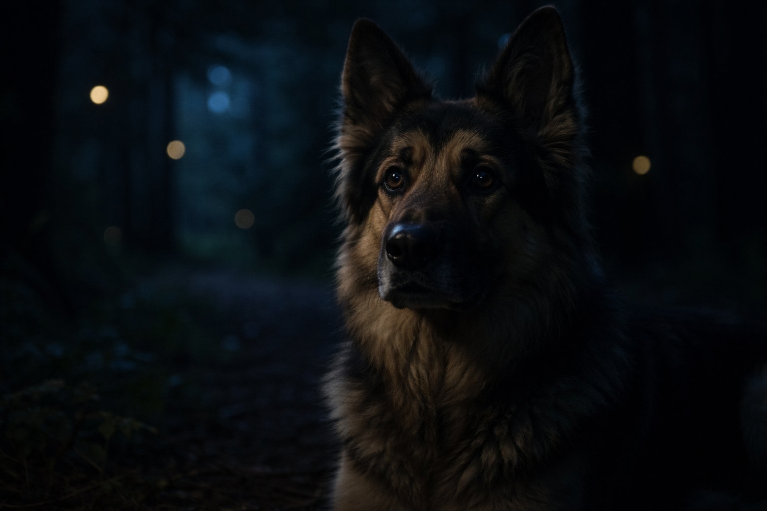 Est ce que les chiens voient dans le noir