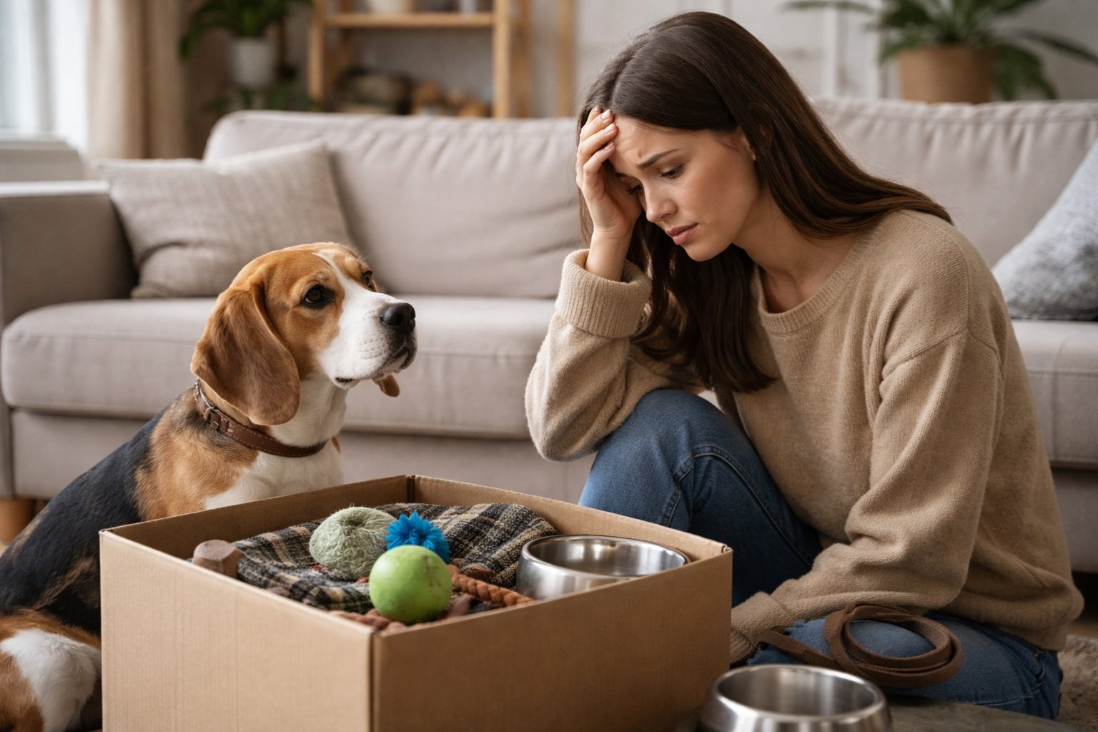 Je ne peux plus garder mon chien