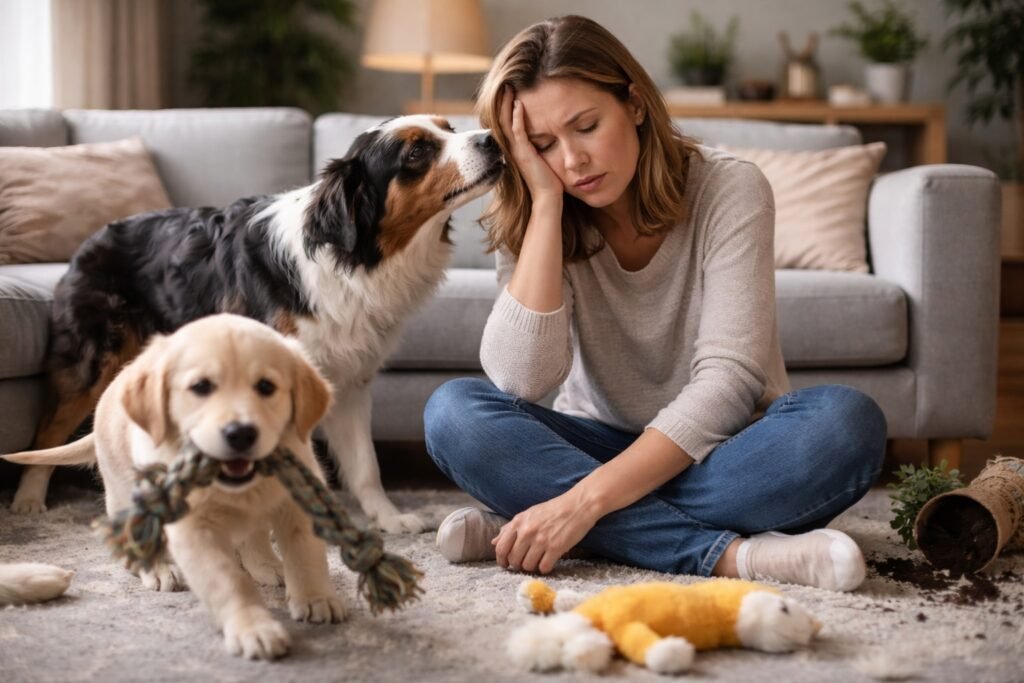 Je regrette d'avoir pris un deuxième chien