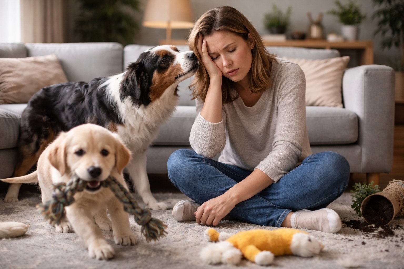 Je regrette d'avoir pris un deuxième chien