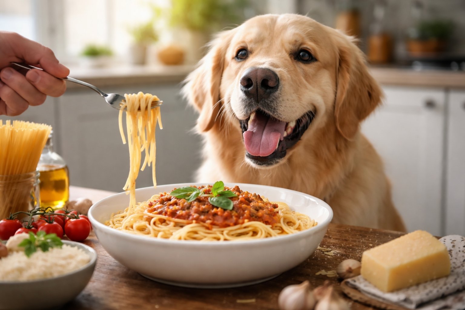 Peut-on donner des pâtes à un chien