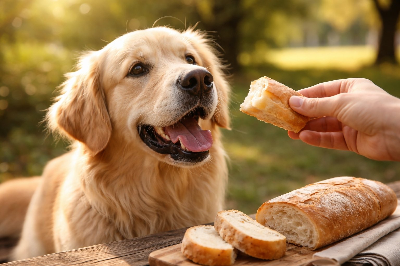 Peut on donner du pain au chien
