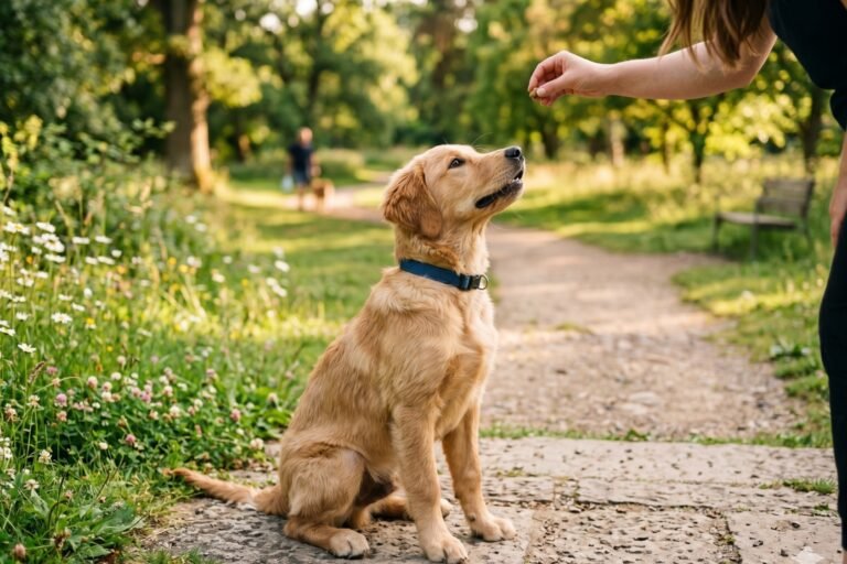 À quel âge un chien obéit