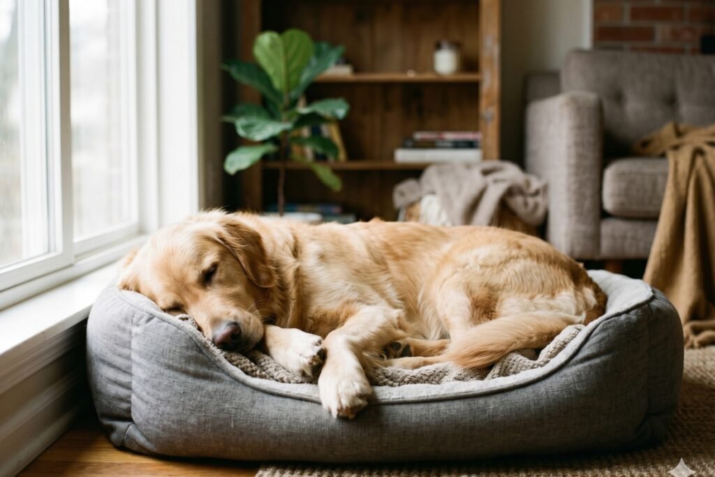 Combien d'heures un chien dort par jour