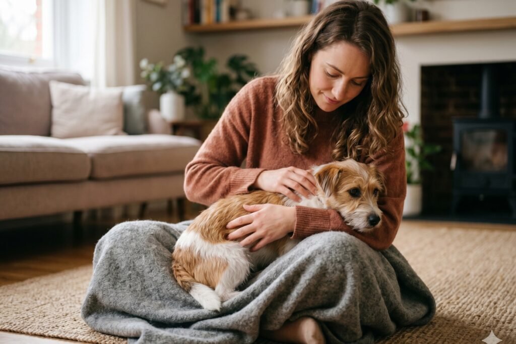 Comment calmer un chien qui tremble