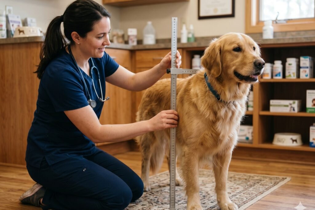 Comment mesurer un chien au garrot