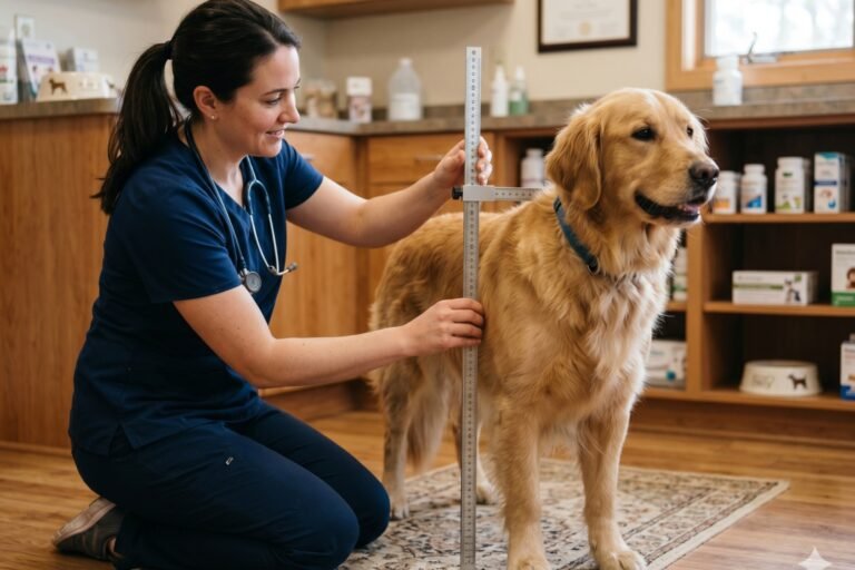 Comment mesurer un chien au garrot