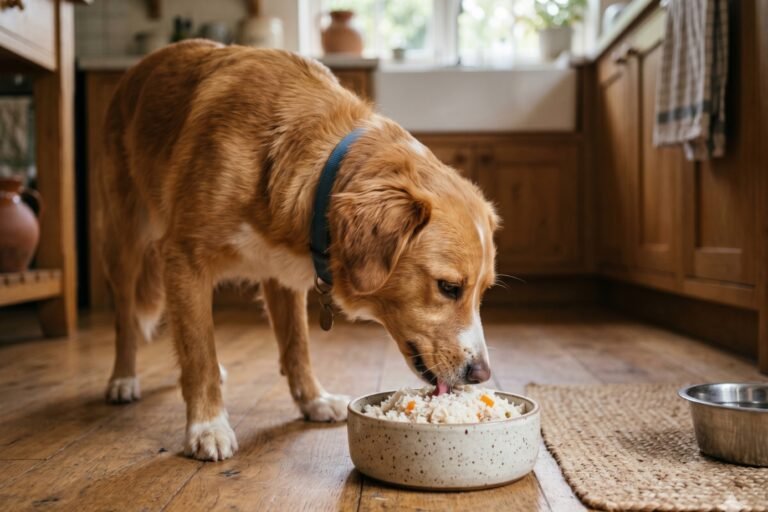 Peut on donner du riz à un chien