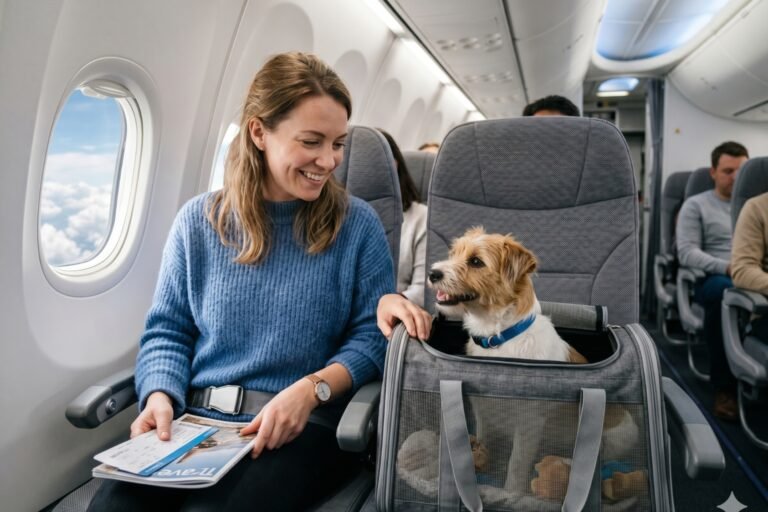 Quelle compagnie aérienne accepte les chiens