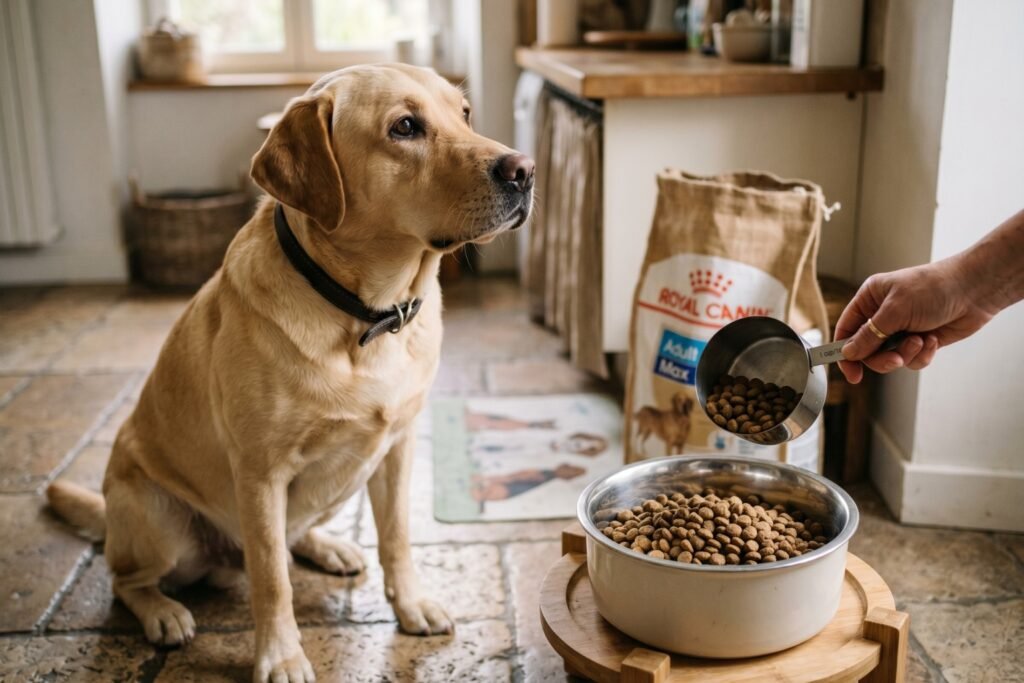 Combien de croquettes par jour pour un chien