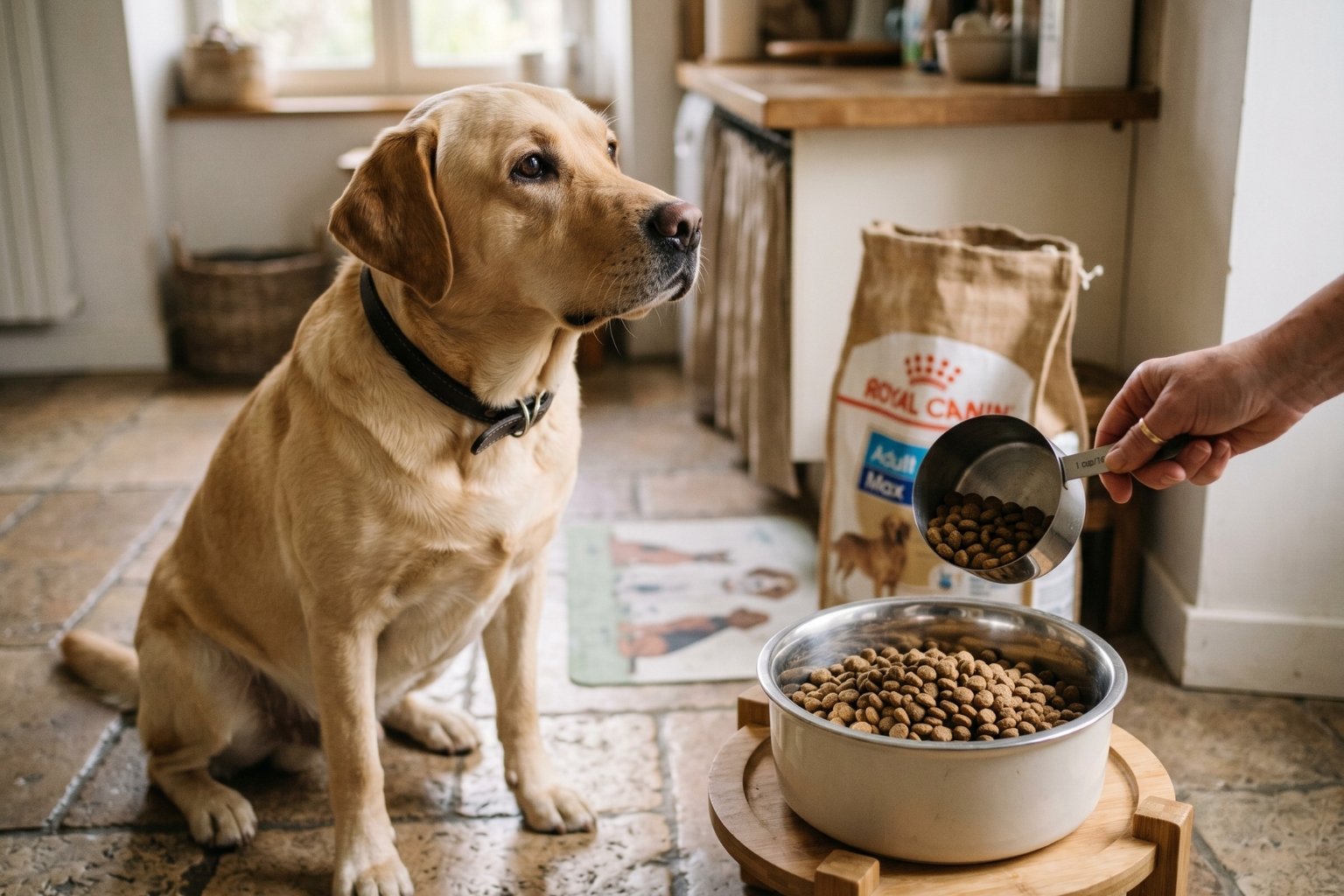 Combien de croquettes par jour pour un chien