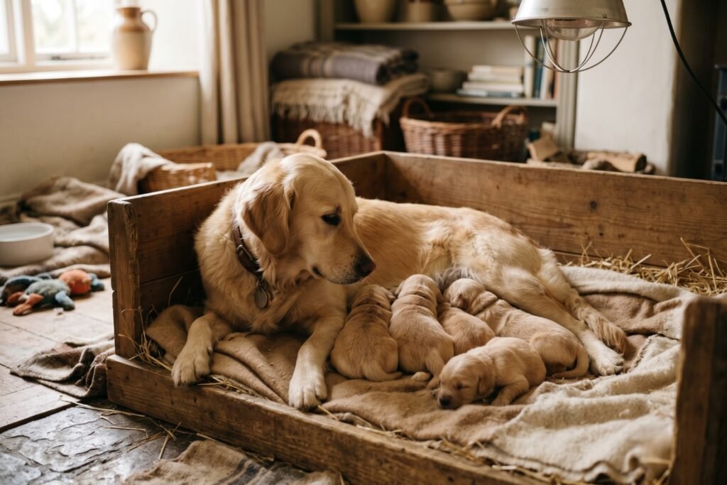 Combien de temps entre deux portées chien