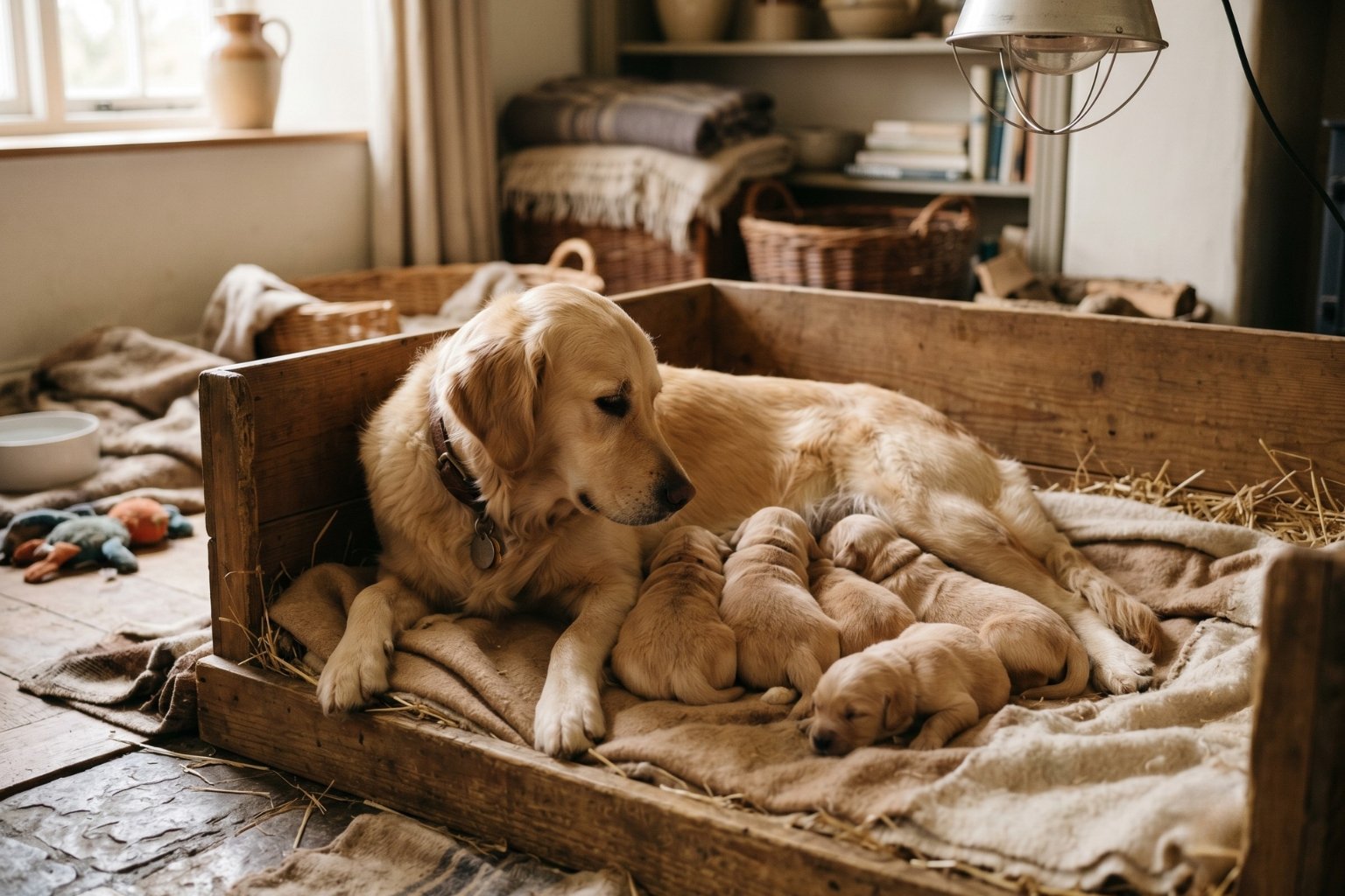 Combien de temps entre deux portées chien
