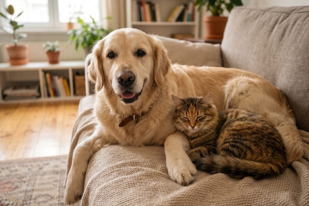 Comment faire cohabiter un chien et un chat