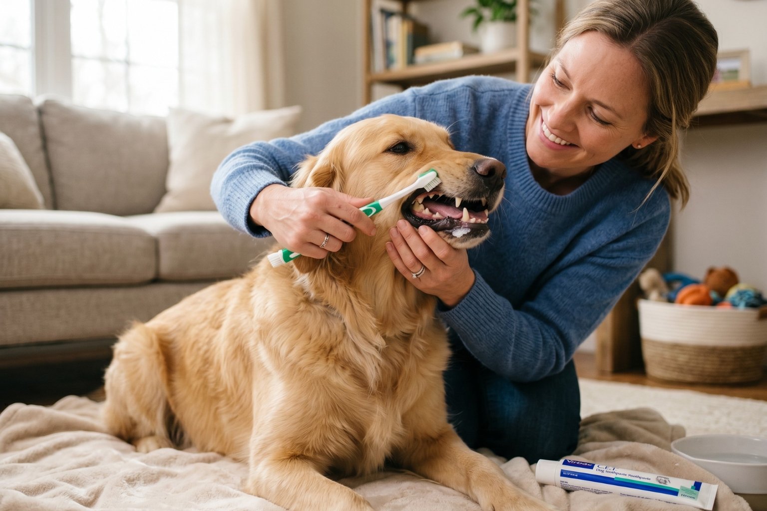 Comment nettoyer les dents de son chien