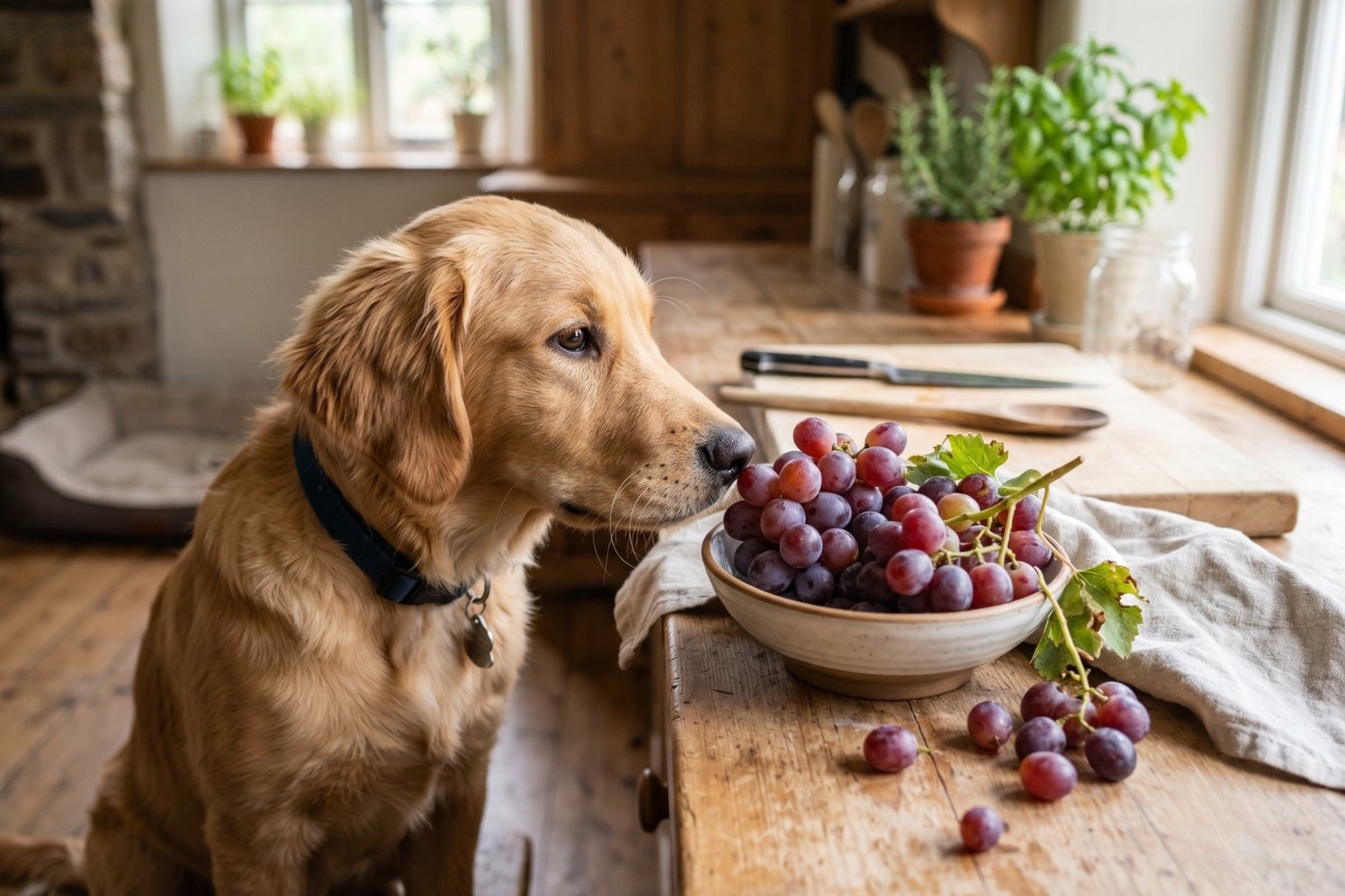 Le raisin est-il bon pour les chiens