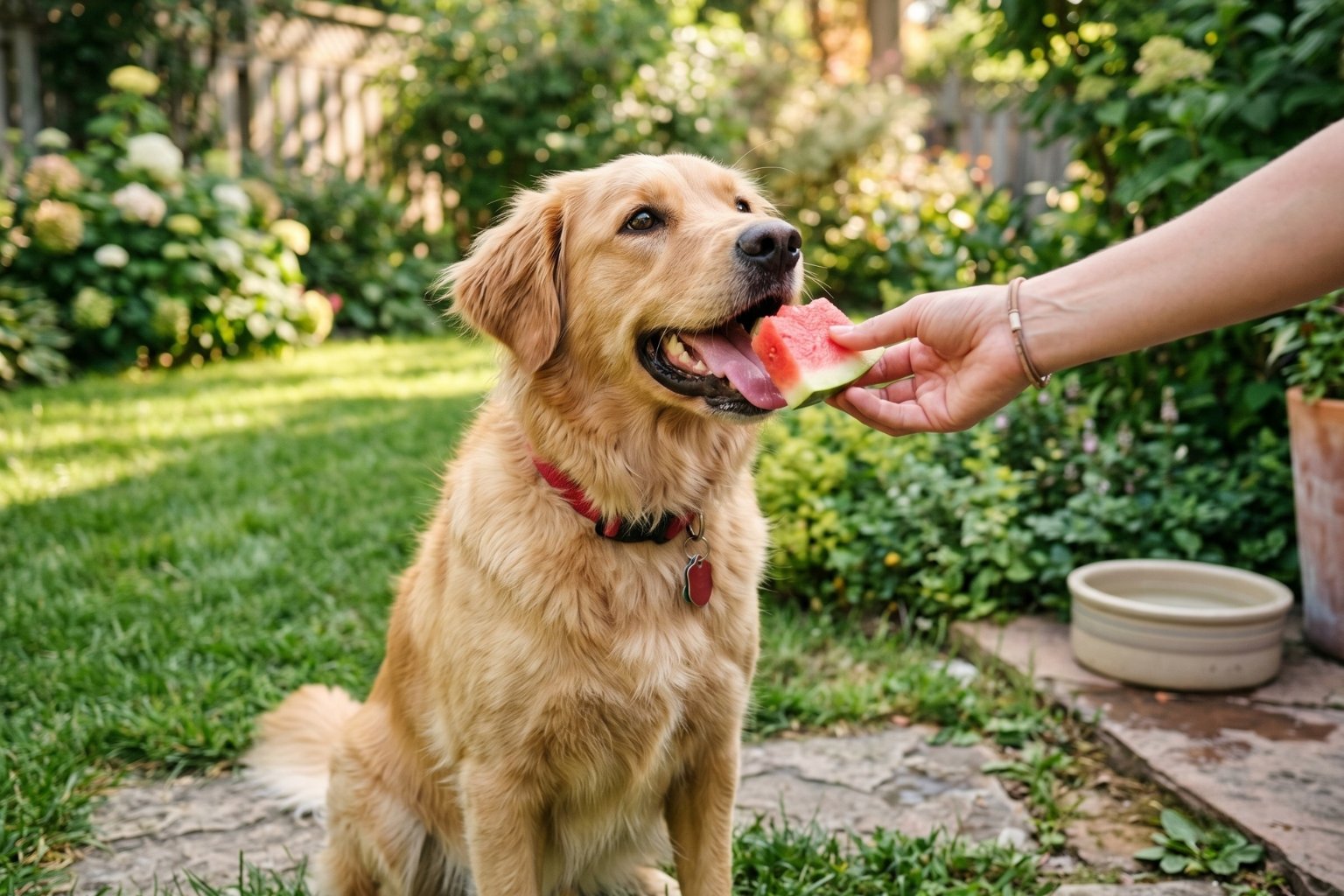 Peut-on donner de la pastèque à un chien