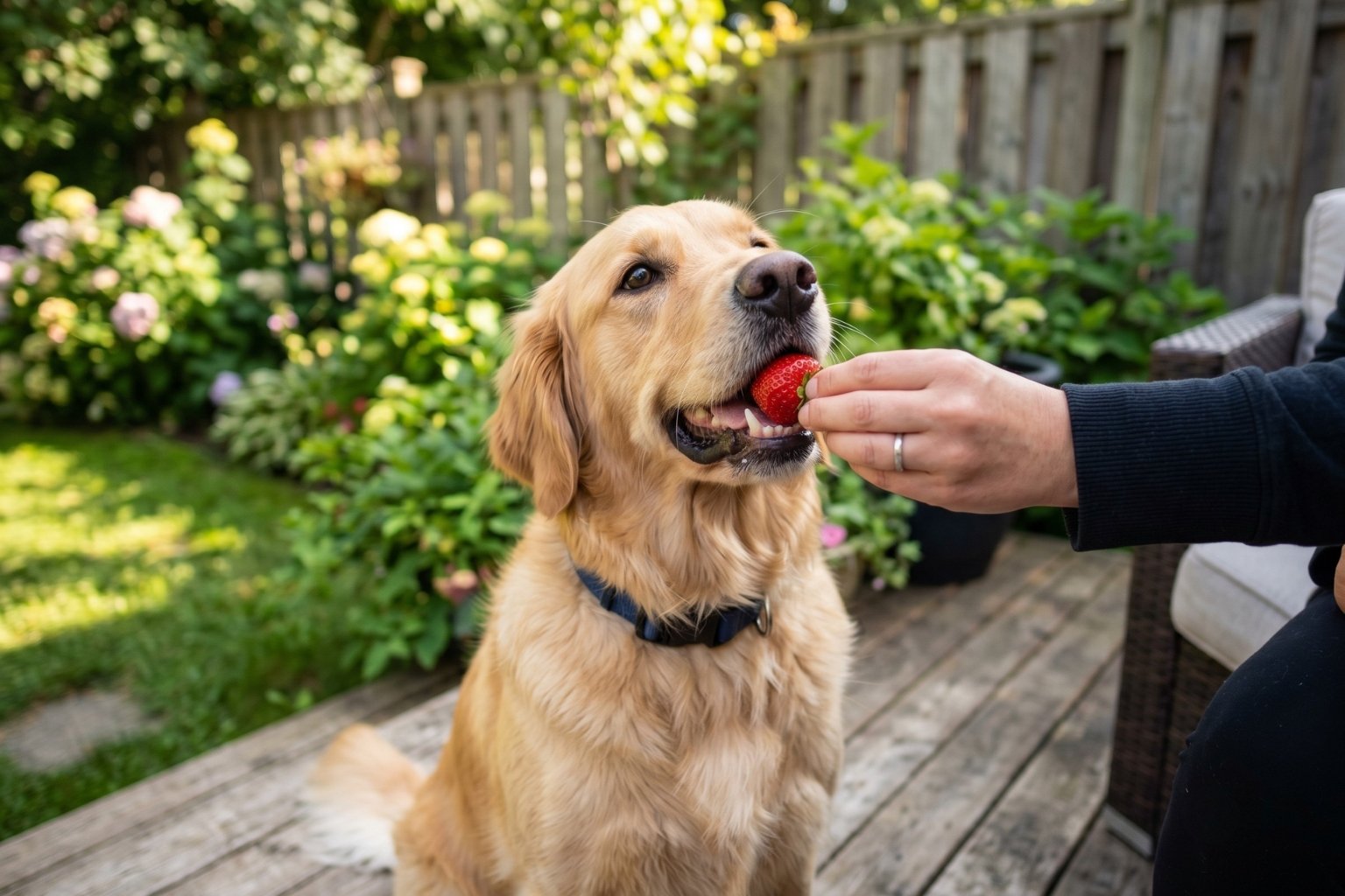 Peut-on donner des fraises à un chien