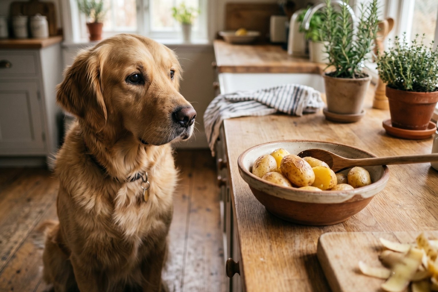 Peut-on donner des pommes de terre au chien