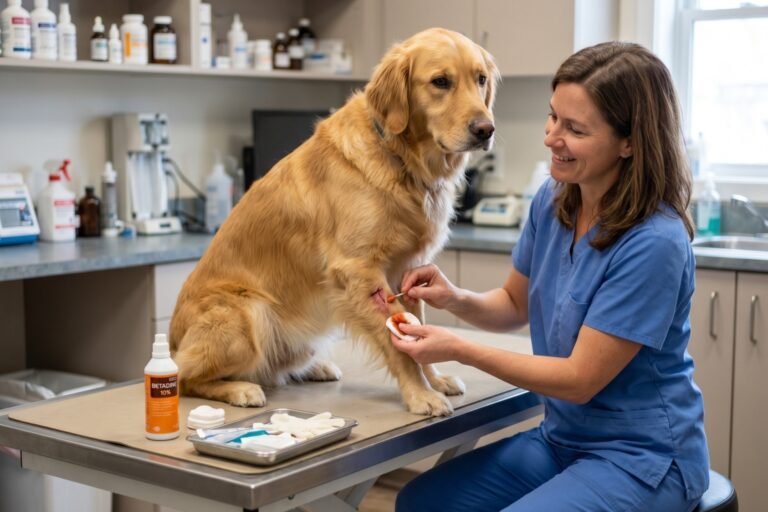 Quelle bétadine pour chien choisir et bien utiliser