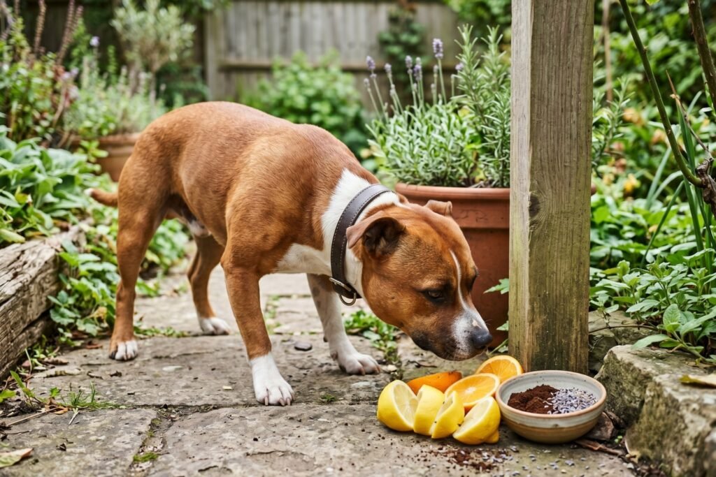 Quelle odeur pour empêcher les chiens d'uriner